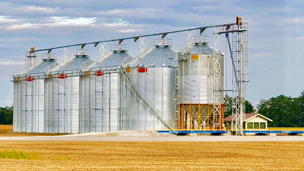 Grain System with loop, gsi grain bin dealers